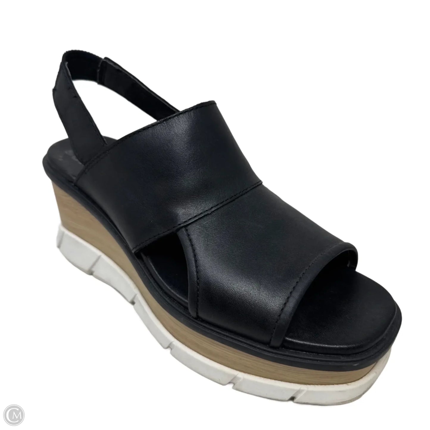 Joanie III Slingback Wedge Sandals By Sorel In Black, Size: 7.5