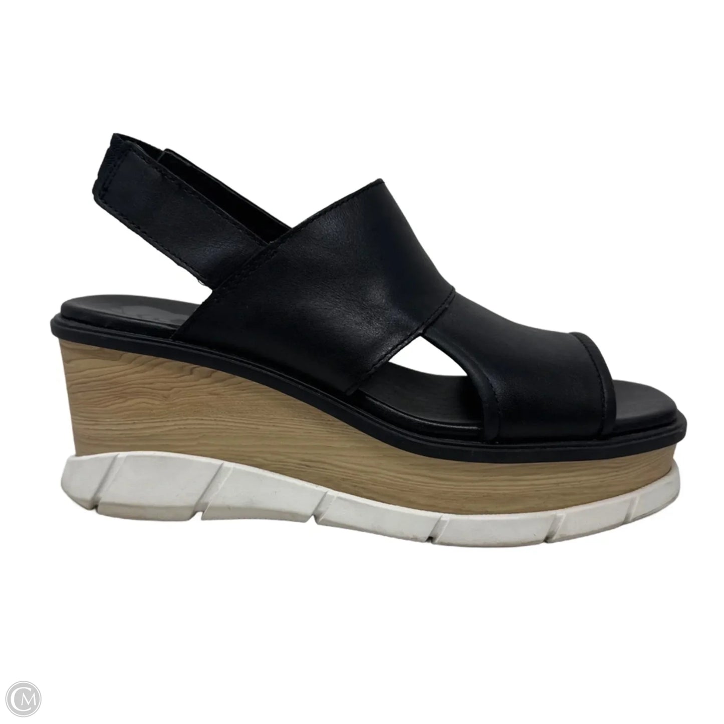 Joanie III Slingback Wedge Sandals By Sorel In Black, Size: 7.5