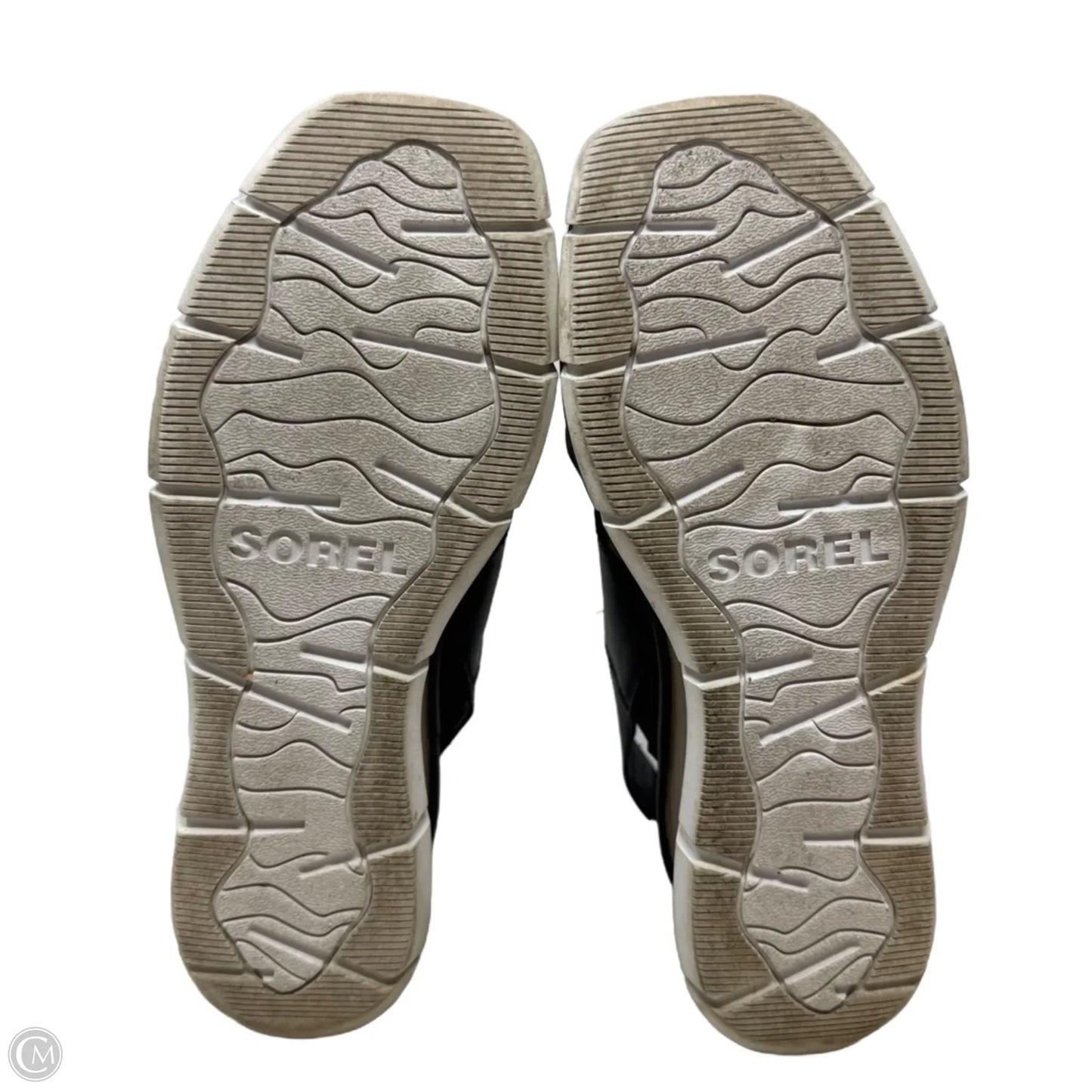 Joanie III Slingback Wedge Sandals By Sorel In Black, Size: 7.5