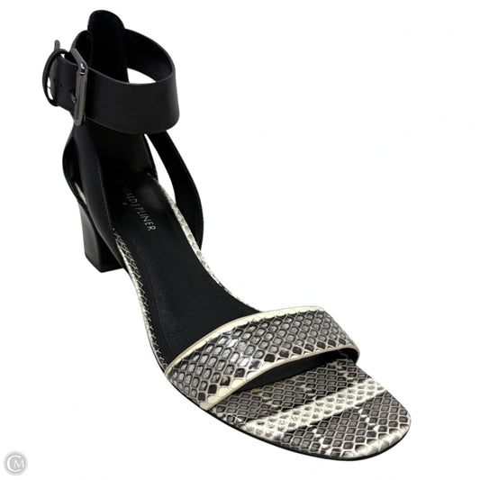 Lyla Snake-Print Sandals By Donald Pliner In Snakeskin Print, Size: 8.5
