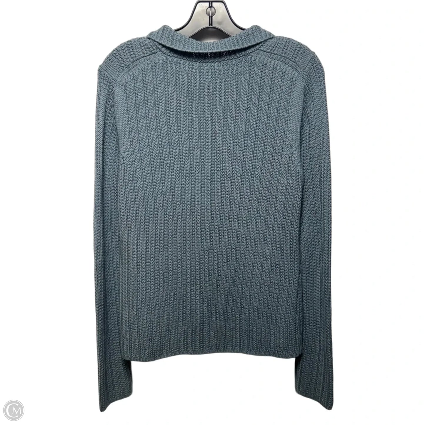 Sweater Cardigan By Madison In Blue, Size: L