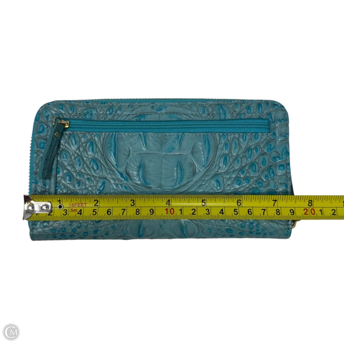 Suri Zip Wallet Designer By Brahmin, Size: Medium