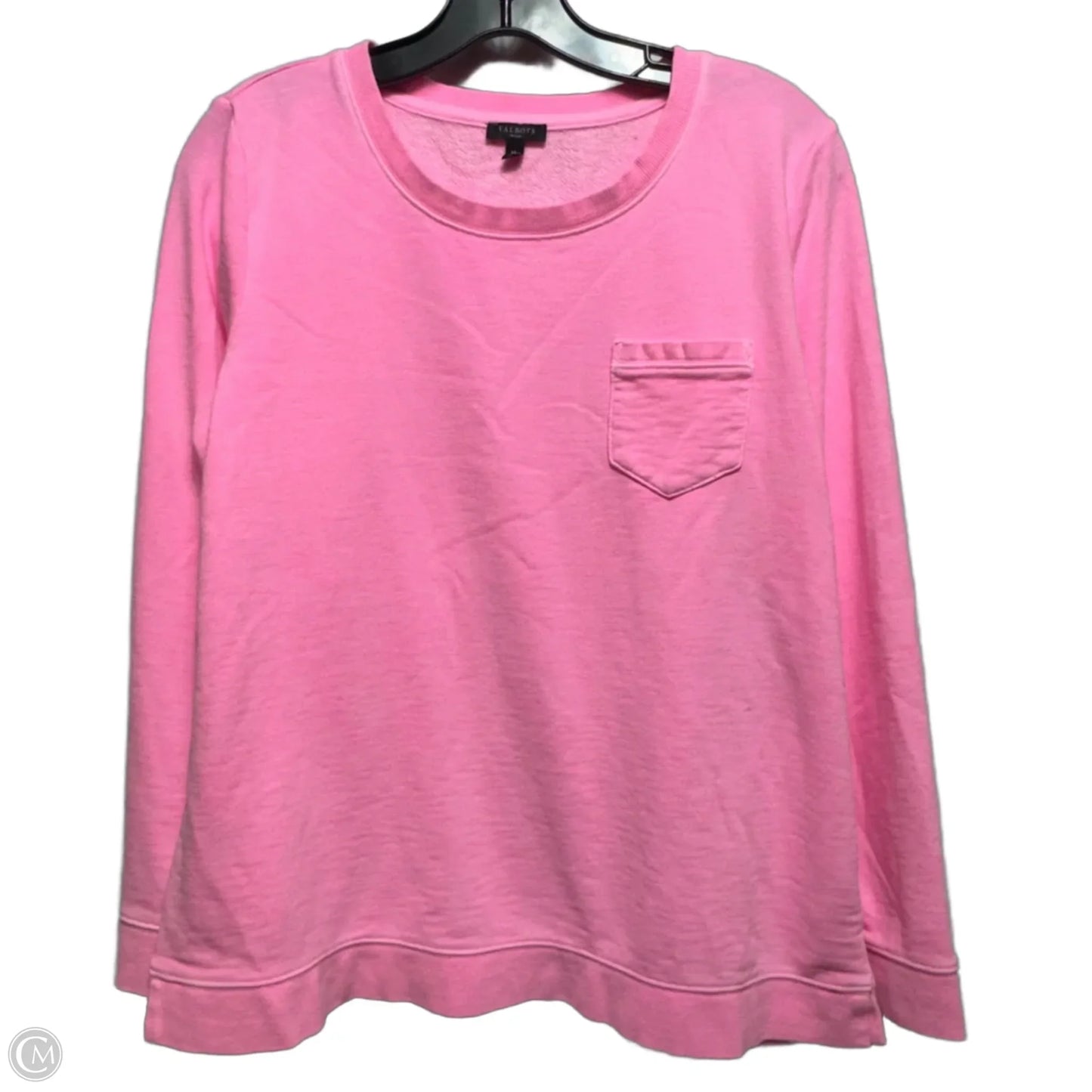 Top Long Sleeve By Talbots In Pink, Size: Mp