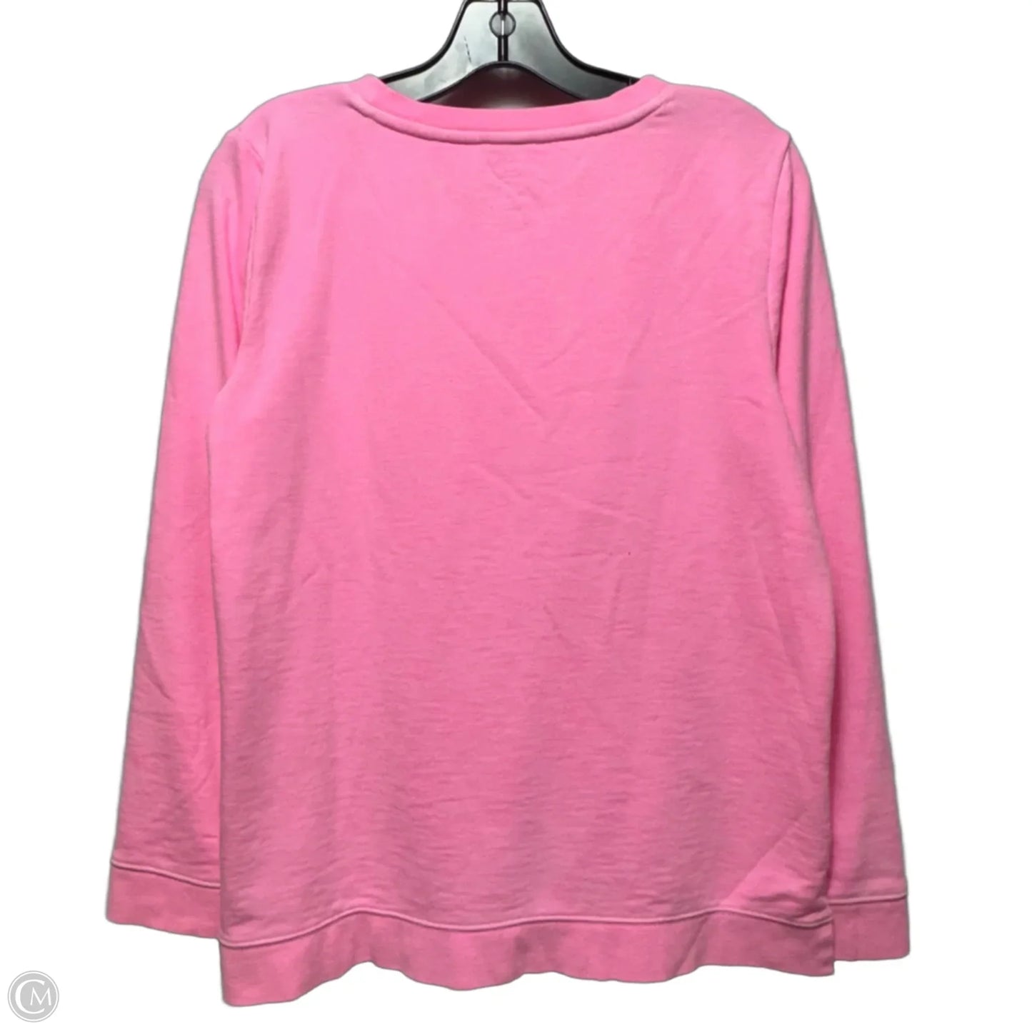 Top Long Sleeve By Talbots In Pink, Size: Mp