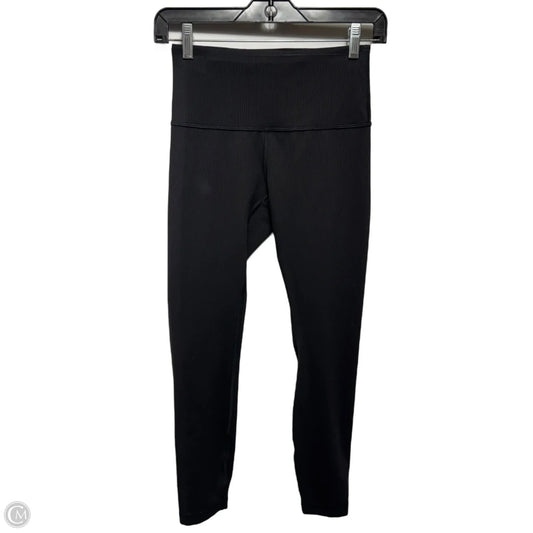 Athletic Leggings By Lululemon In Black, Size: 4