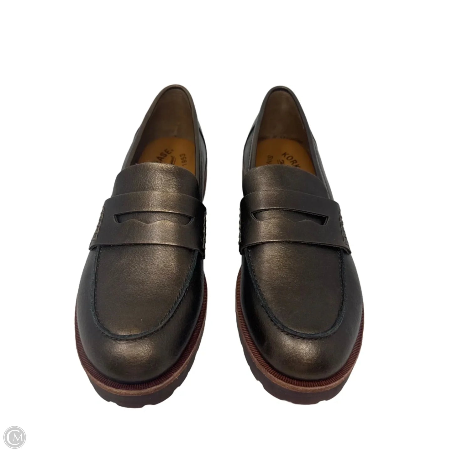 Carlisle Penny Loafers By Kork Ease In Bronze, Size: 6