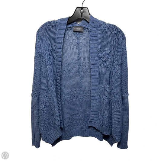 Sweater Cardigan By Wooden Ships In Blue, Size: XS