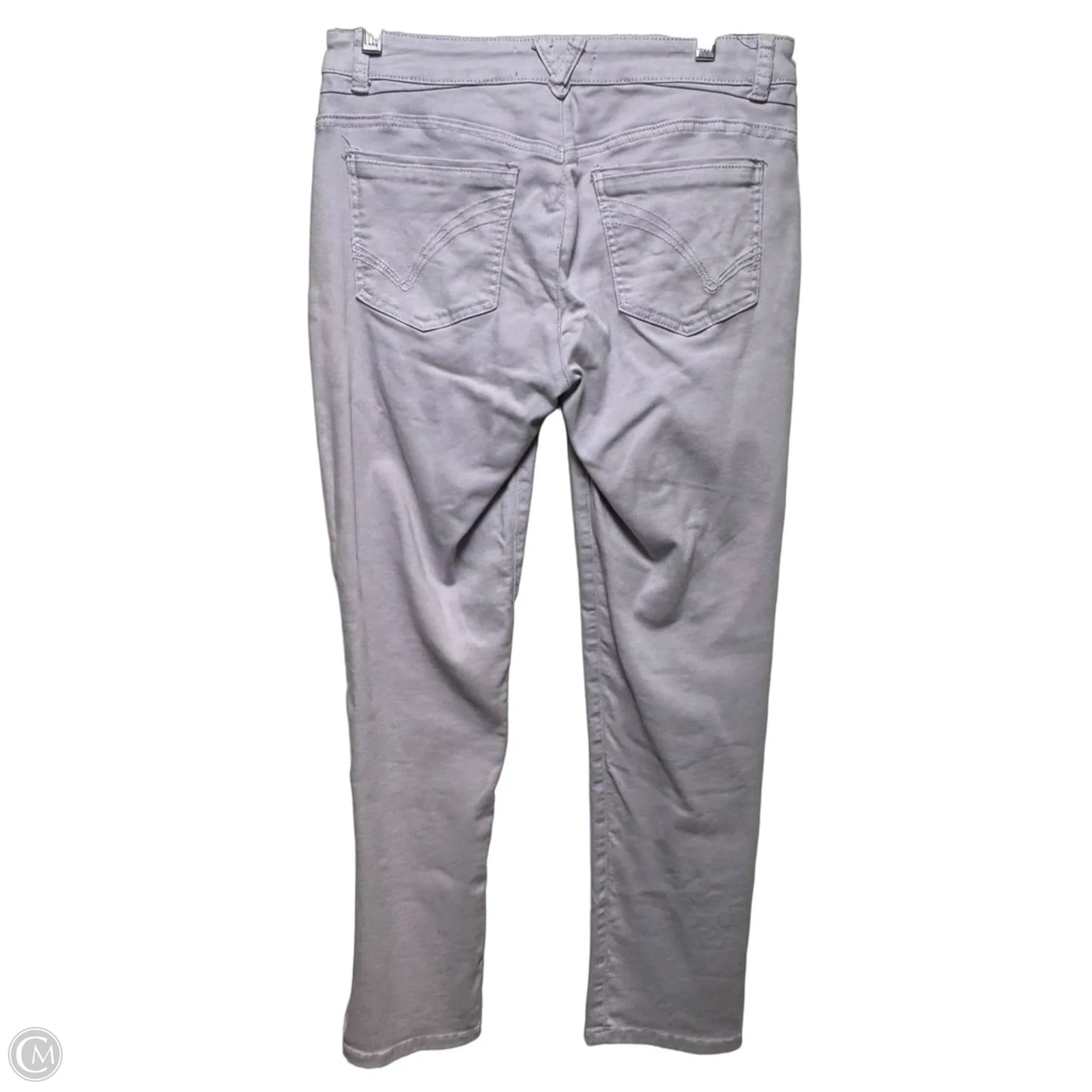 Jeans Straight By Democracy In Purple Denim, Size: 4