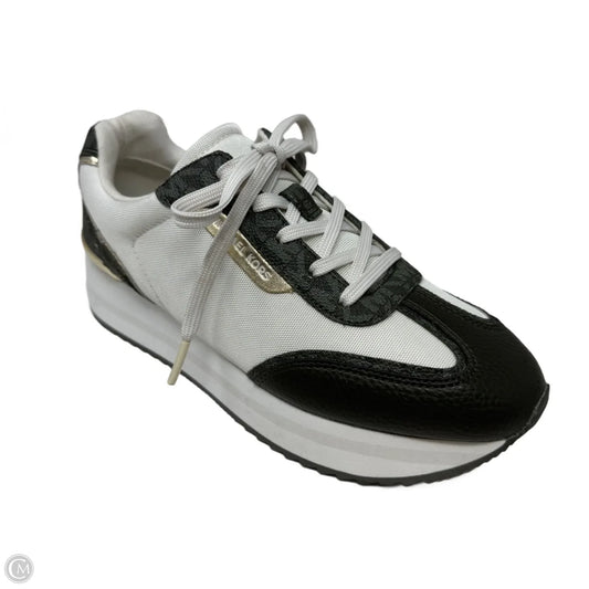 Shoes Sneakers By Michael By Michael Kors In Green & White, Size: 6.5