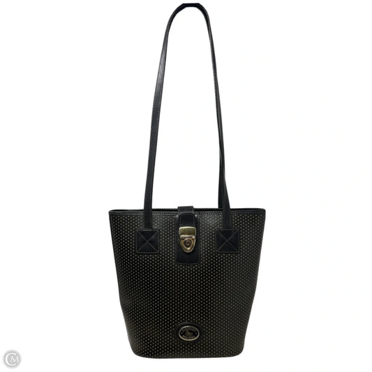 Vintage Cabrio Leather Bucket Bag Designer By Dooney And Bourke, Size: Medium