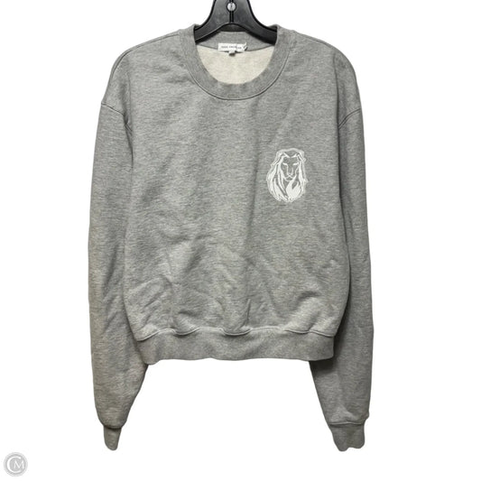 Leo Sweatshirt Crewneck By Good American In Grey, Size: S