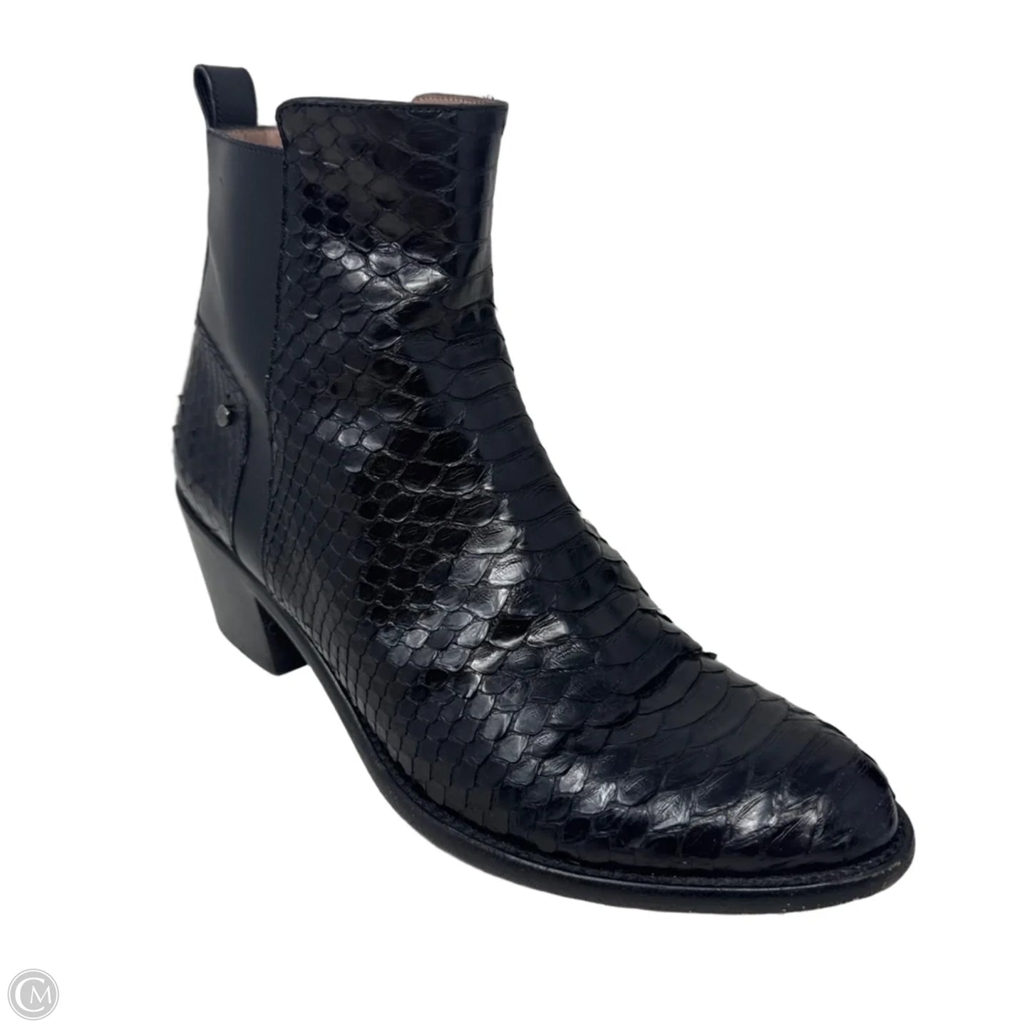 Boots Ankle Heels By Antonio Barbato In Black, Size: 7.5 (37.5)