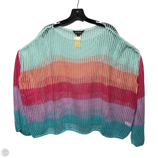 Sweater By Davi & Dani In Multi-colored, Size: 3x