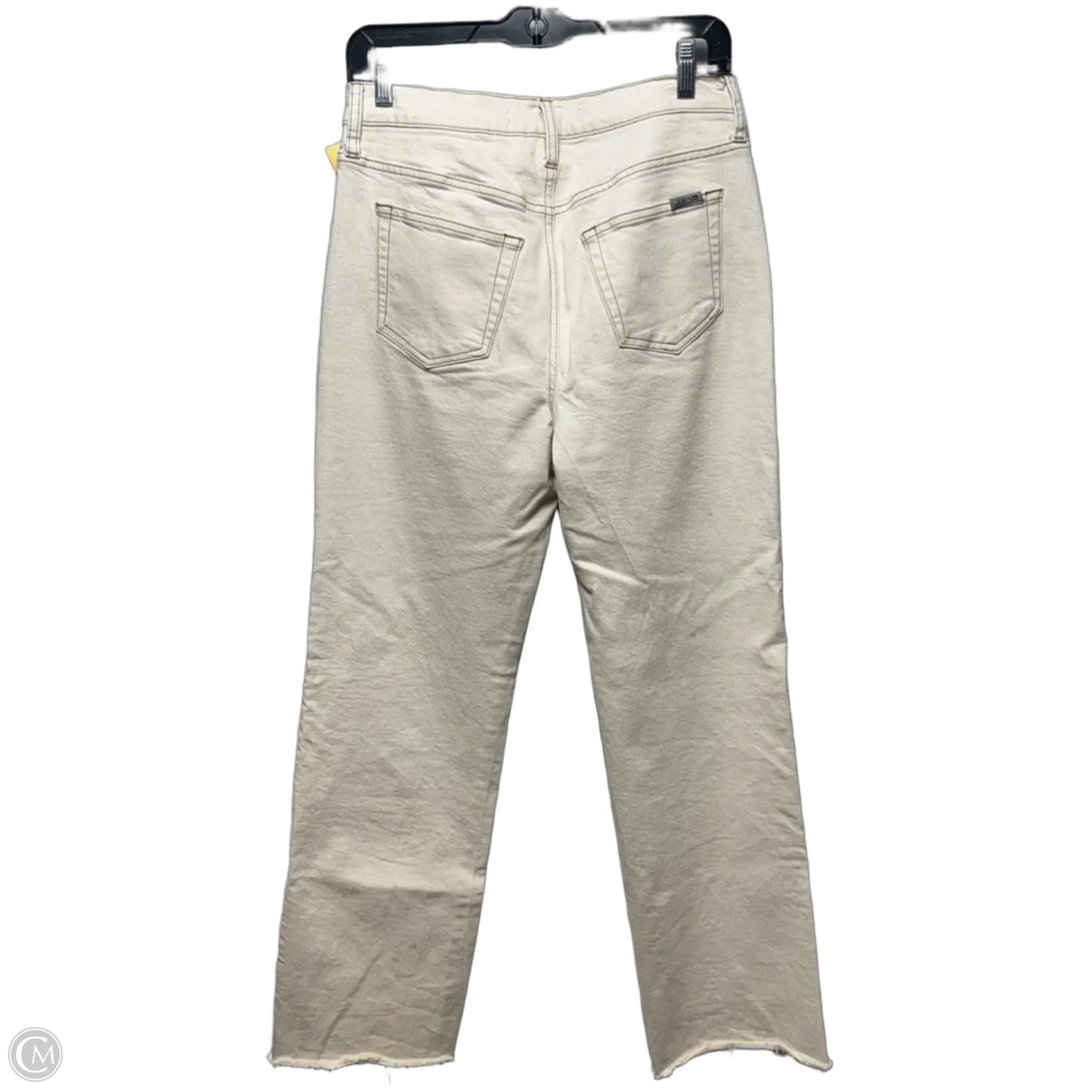 Jeans Straight By Joes Jeans In Cream Denim, Size: 8/29