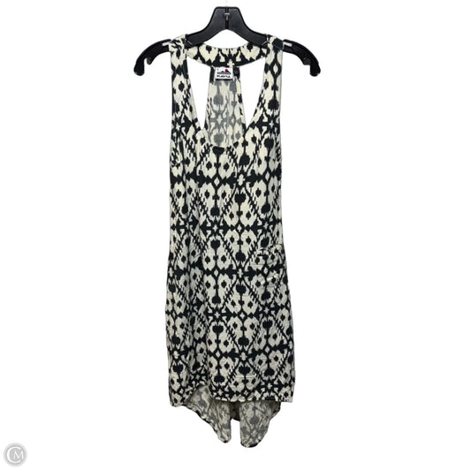 Dress Casual Midi By Kavu In Black & White, Size: S