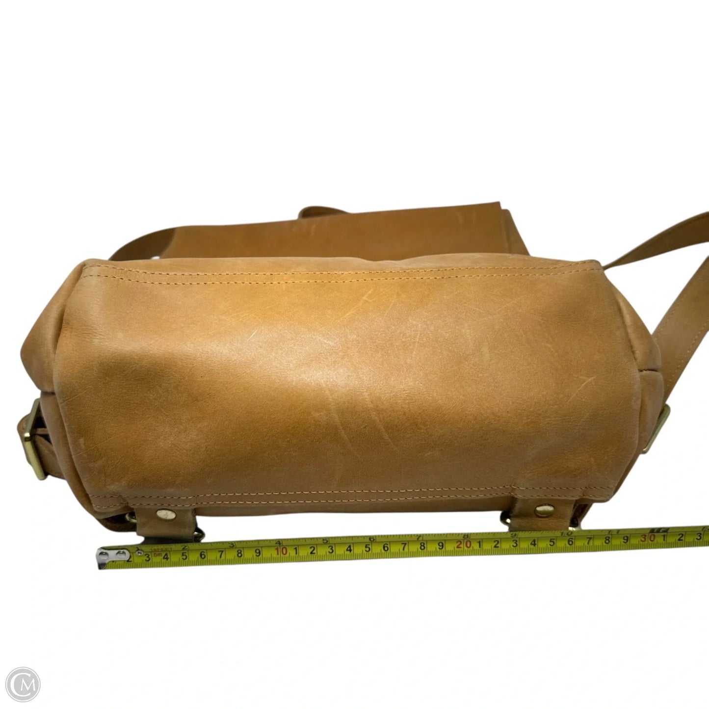 Elsa Ethiopian Leather Laptop Backpack  By Chiban, Size: Large