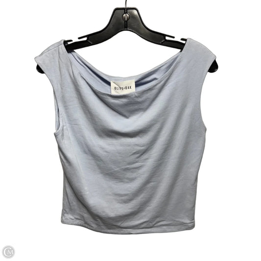 Top Sleeveless By Olive And Oak In Chambray Haze, Size: M