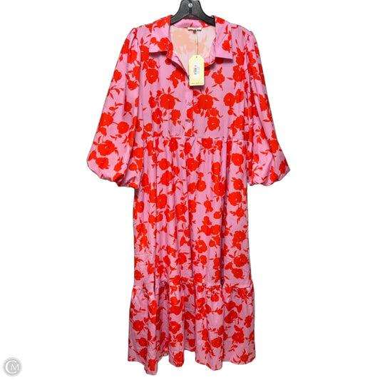 Sierra Dress Casual Midi By Jodifl In Floral Print, Size: S