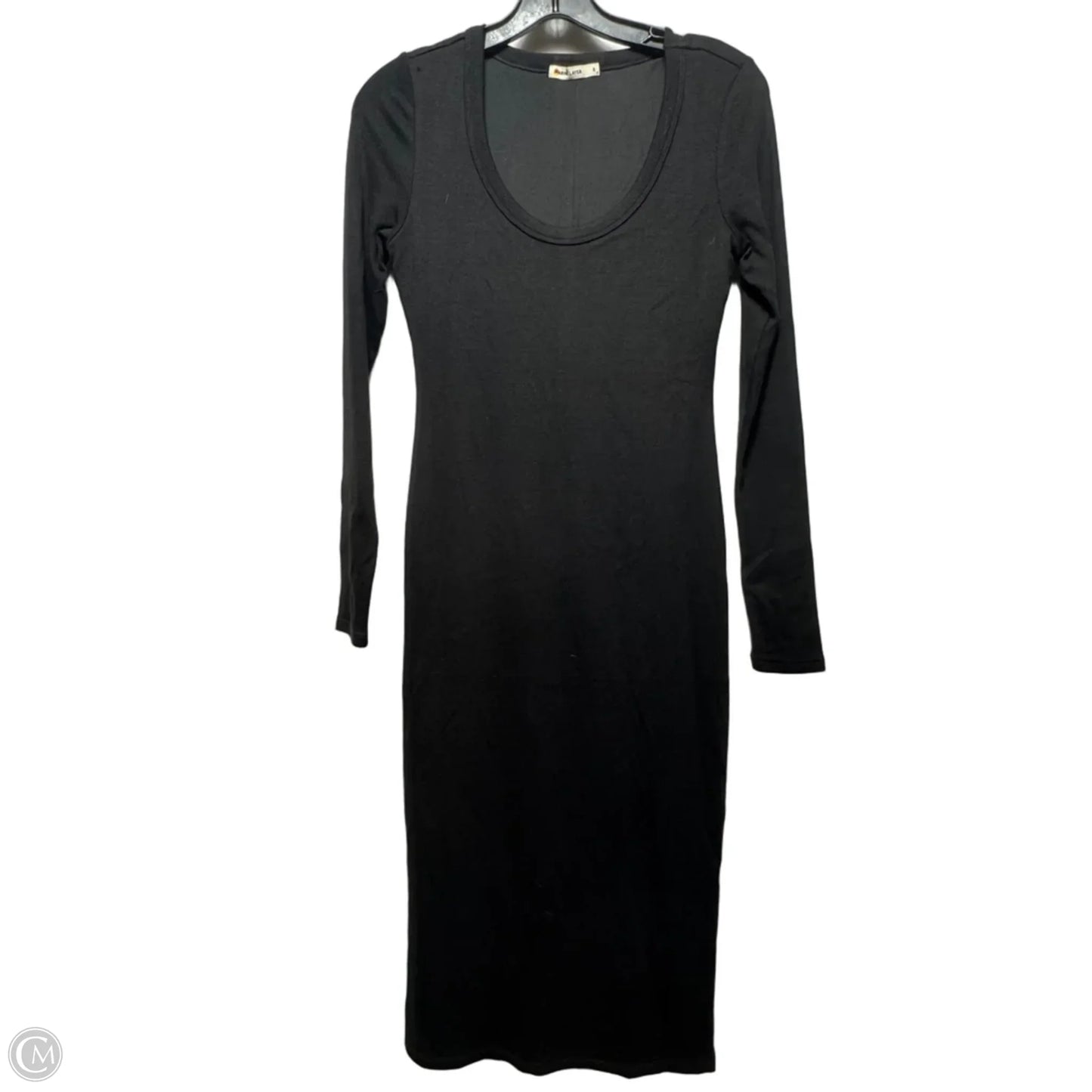 Dress Casual Midi By Marine Layer In Black, Size: S