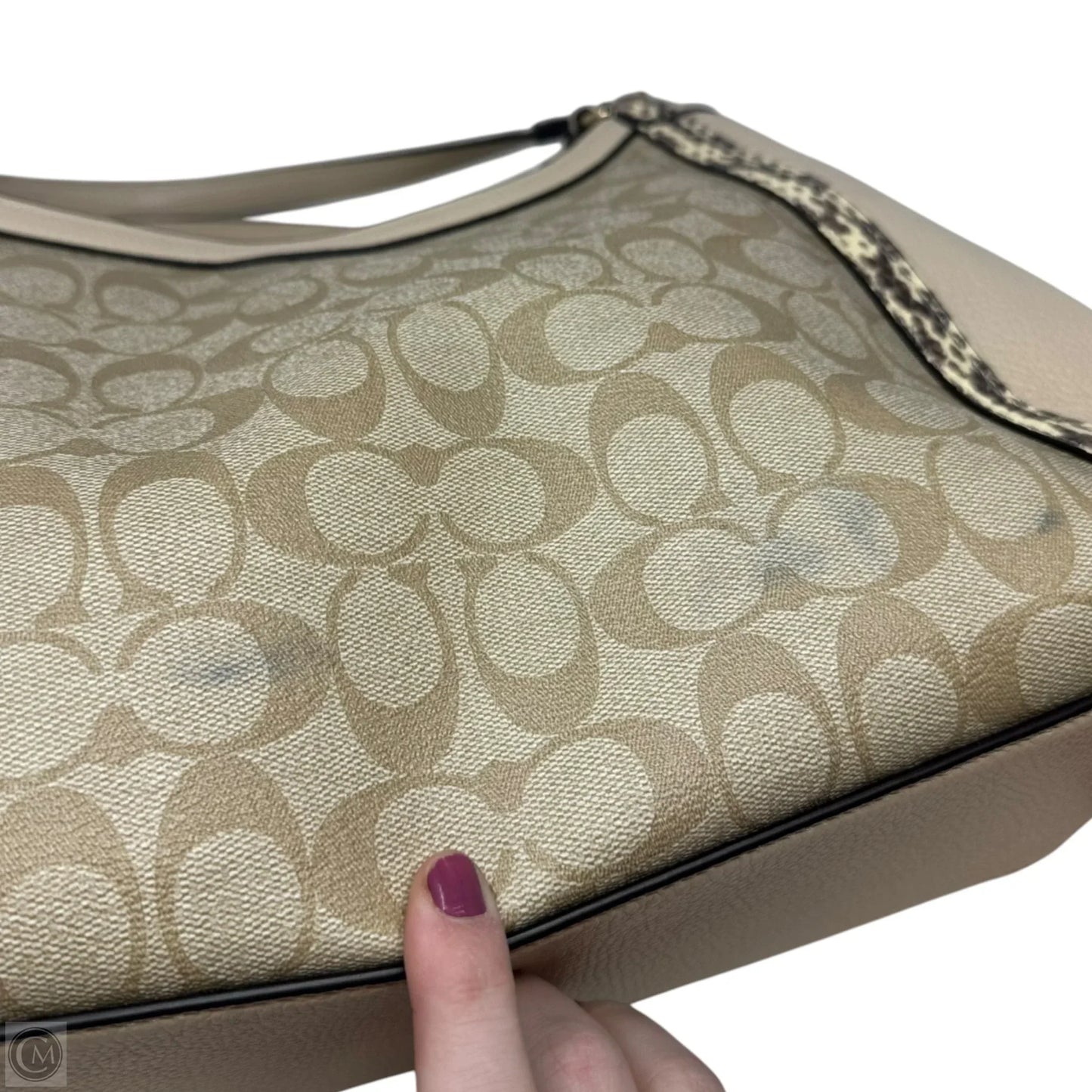 AS IS Kristy Handbag Designer By Coach, Size: Medium