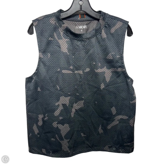 Mesh Athletic Tank Top By Aarmy In Camouflage Print, Size: S