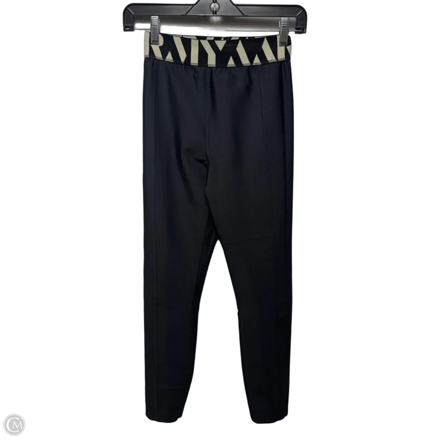 Athletic Leggings By Aarmy In Black & White, Size: M
