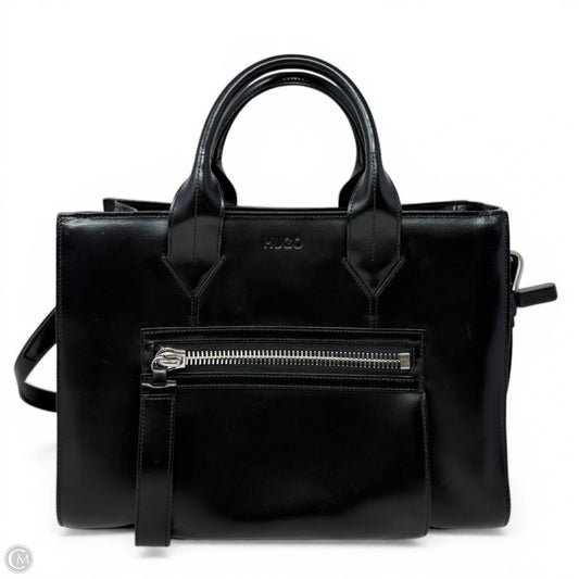 Valentine Leather Shopper Bag By Hugo Boss, Size: Medium