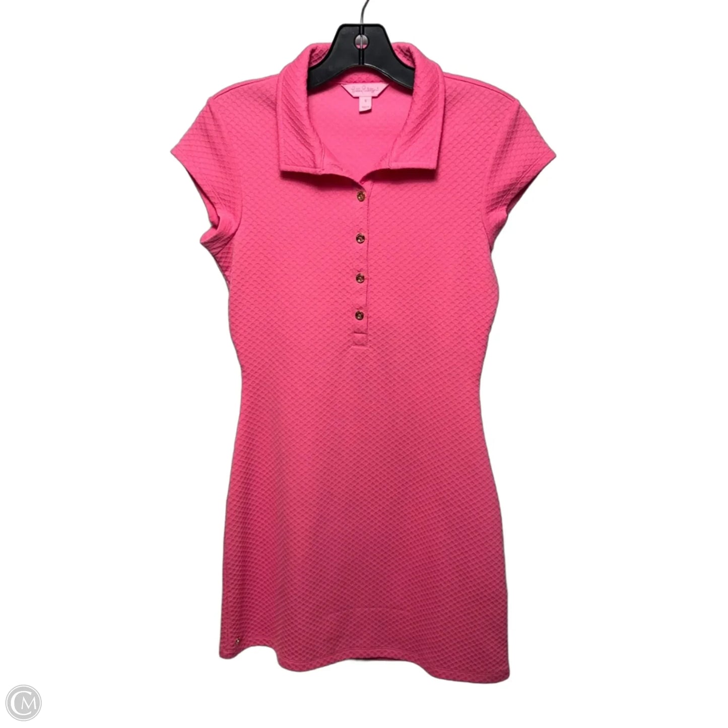 Rayna Polo Dress Designer By Lilly Pulitzer In Pink, Size: S