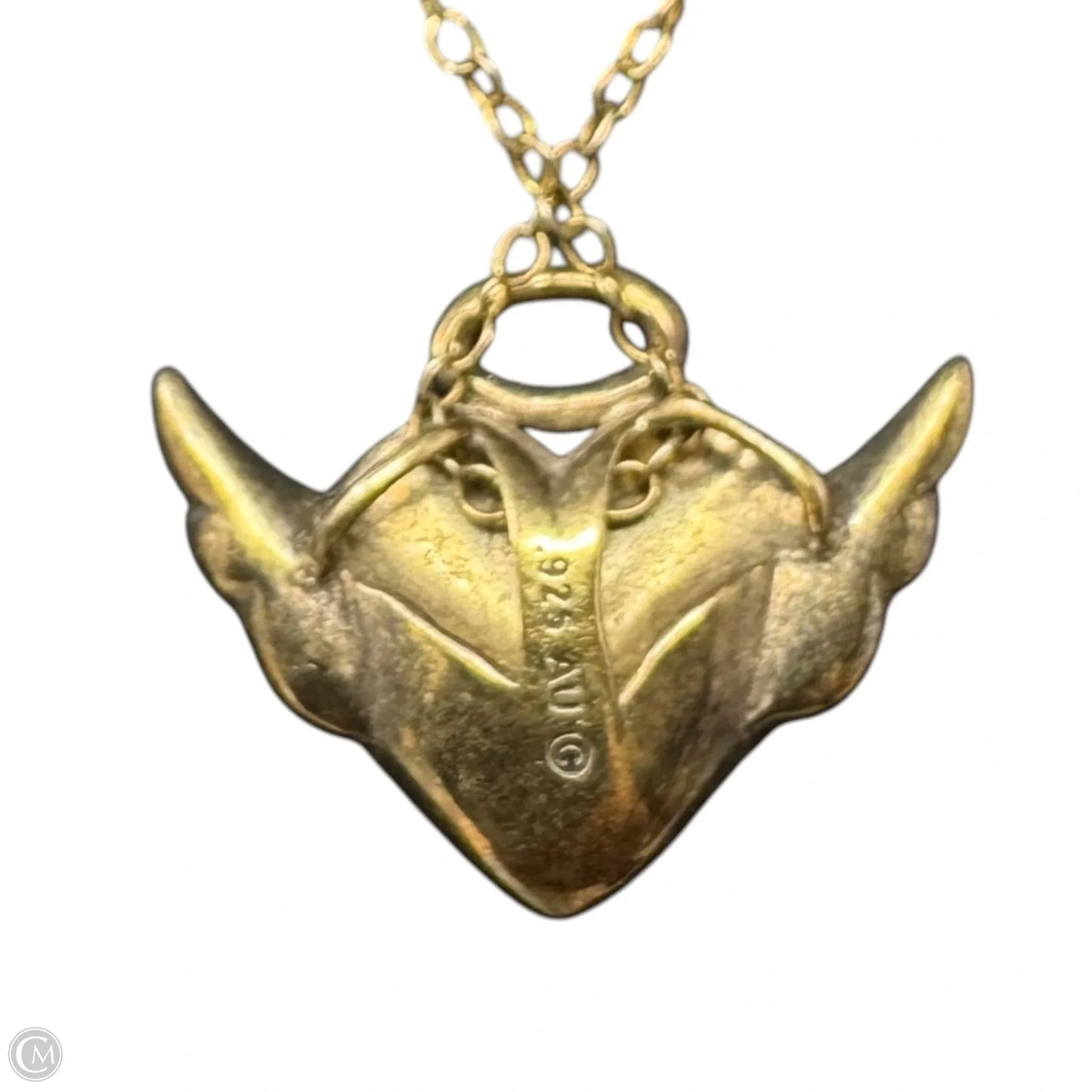 Angel Heart Necklace Sterling Silver