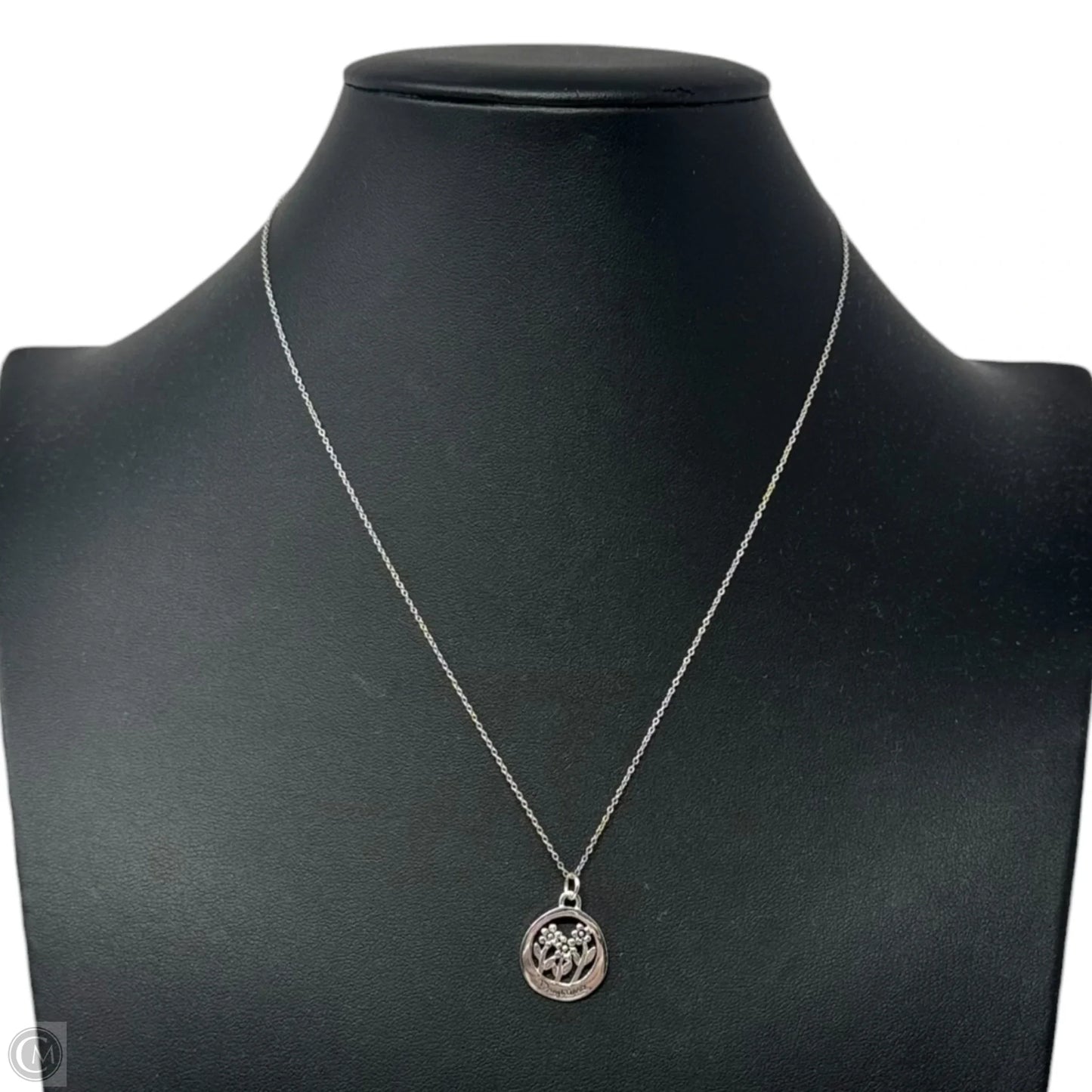 “Daughter” Necklace Sterling Silver