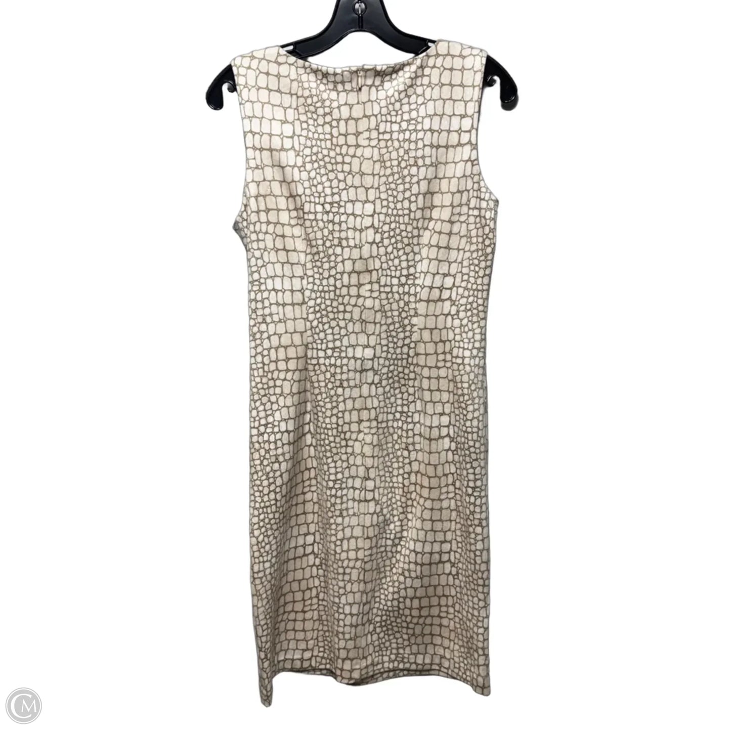 Kamala Faux Suede Front Twist Midi Dress By J Mclaughlin In Crocodilia Print, Size: S