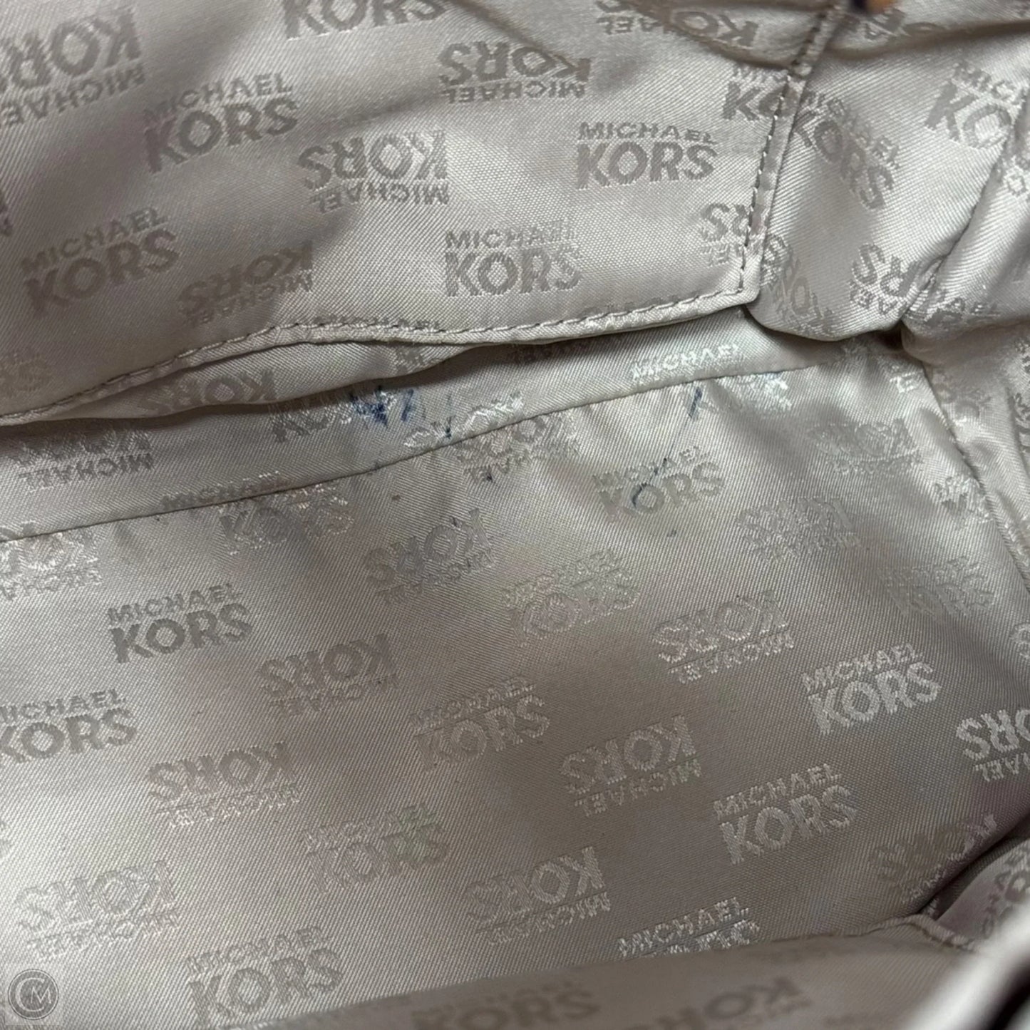 AS IS Kellen Handbag Leather By Michael By Michael Kors, Size: Medium