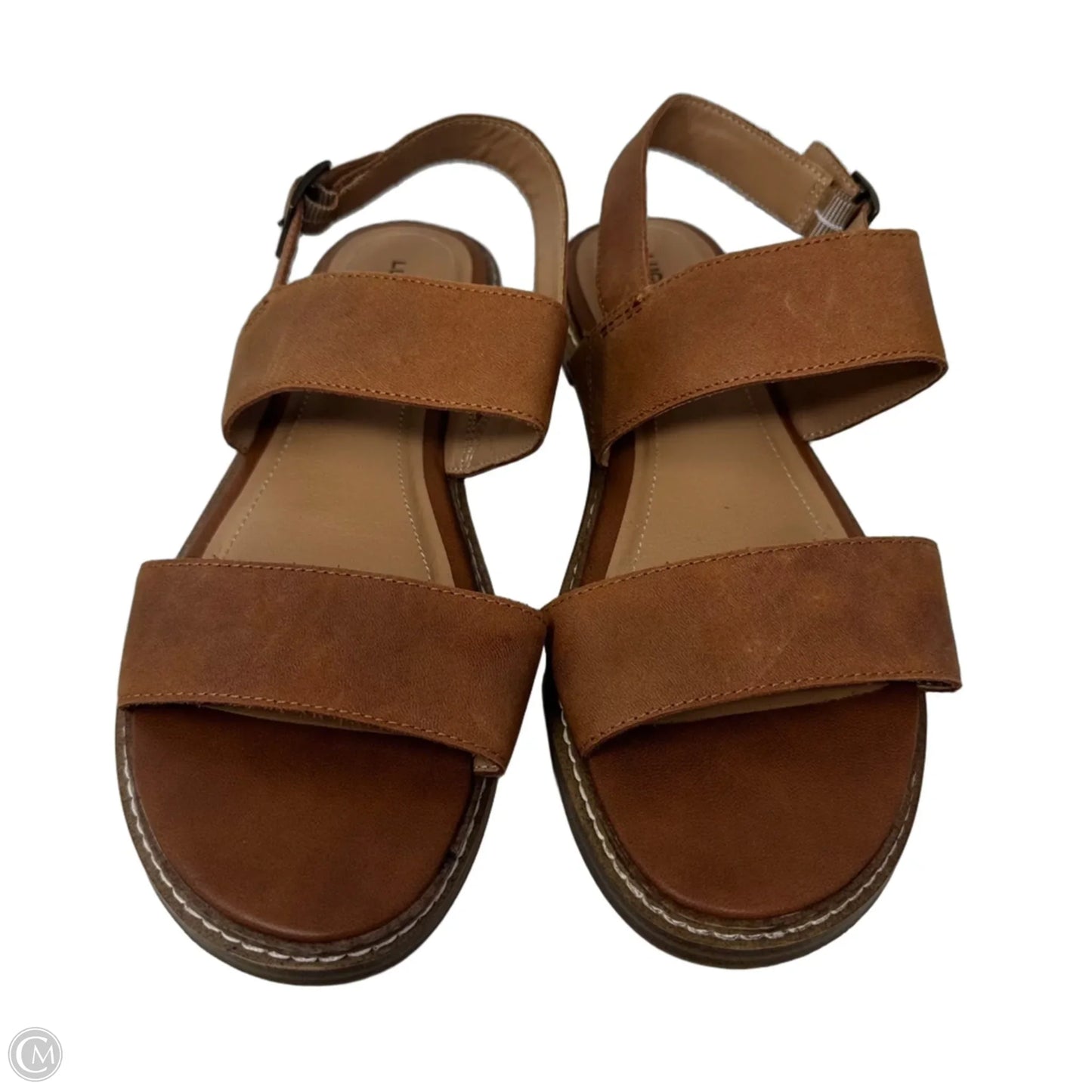 Kaimana Sandals Flats By Lucky Brand In Tan, Size: 9