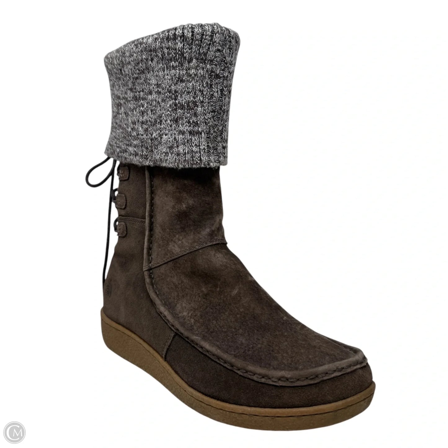 Alana Mid Knit Suede Winter Boots By The North Face In Brown, Size: 10