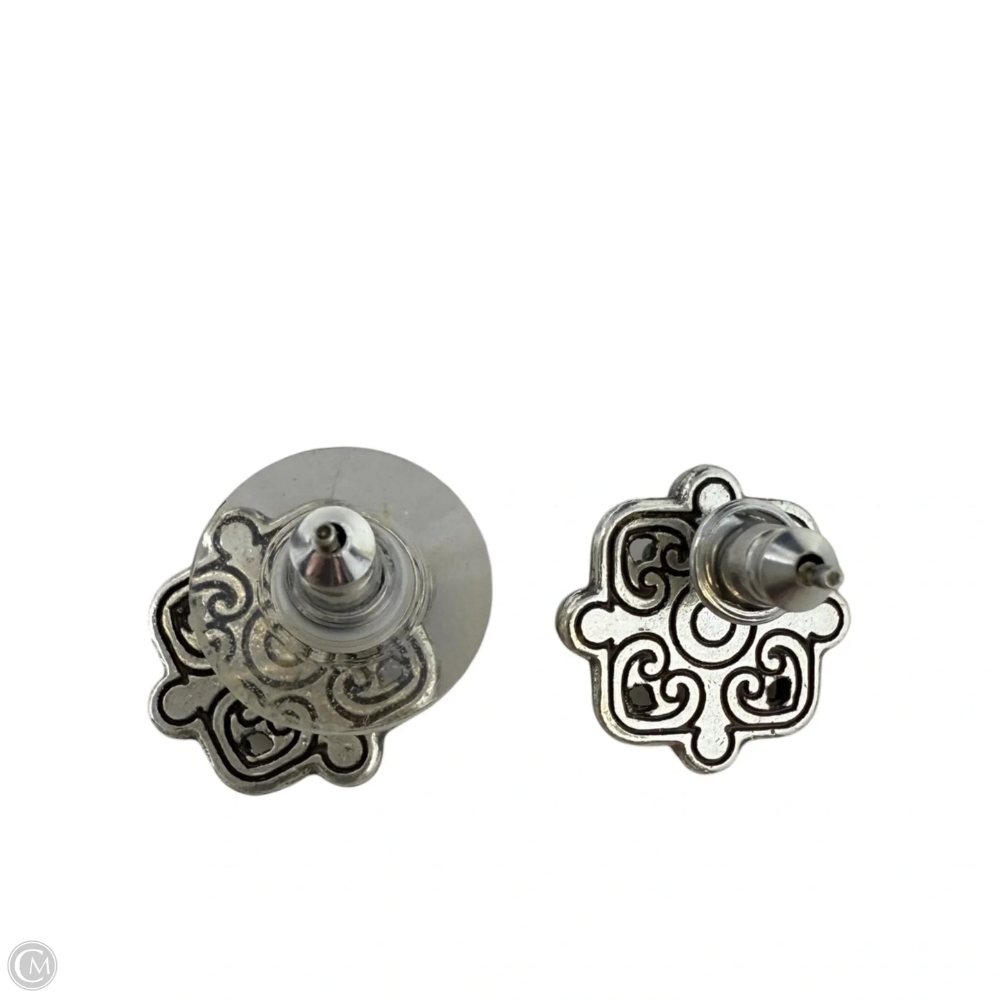 Elora Gems Flower Post Earrings By Brighton