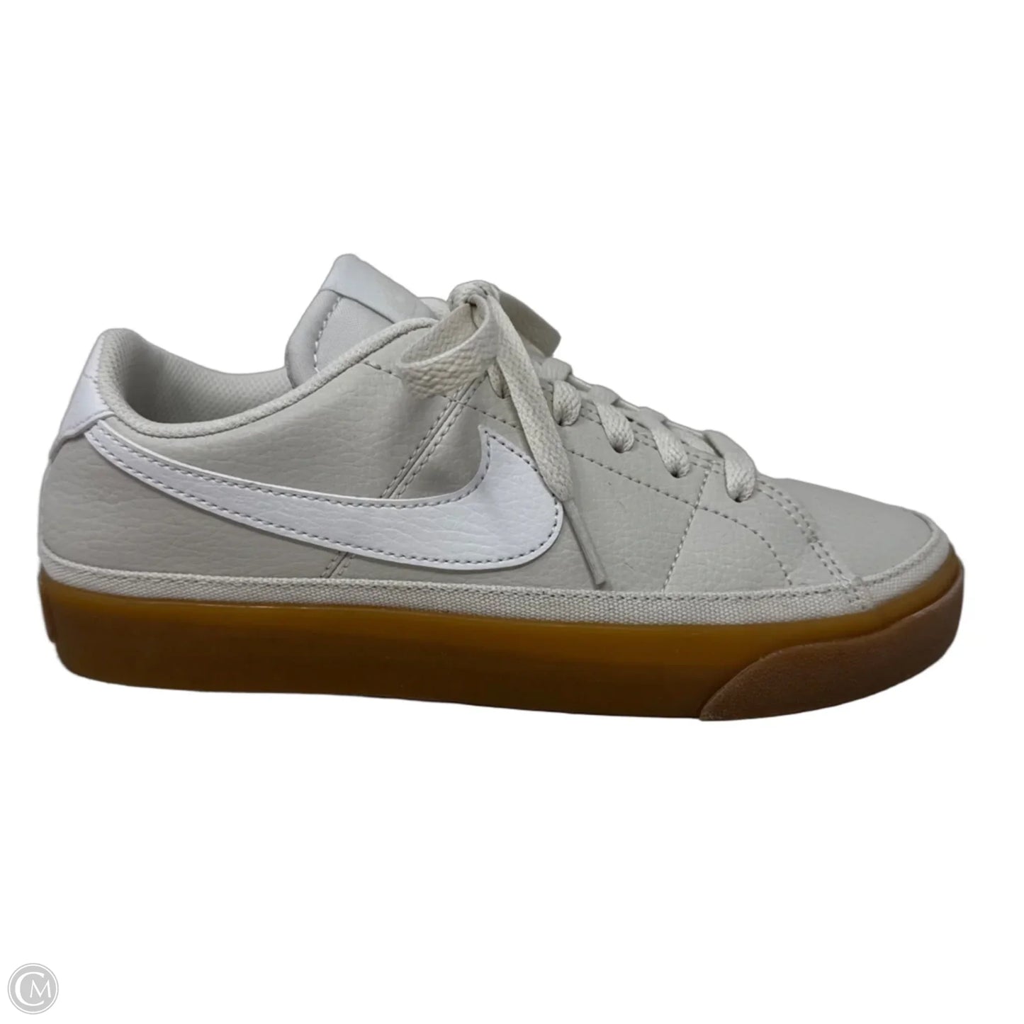 Shoes Athletic By Nike In Cream, Size: 7