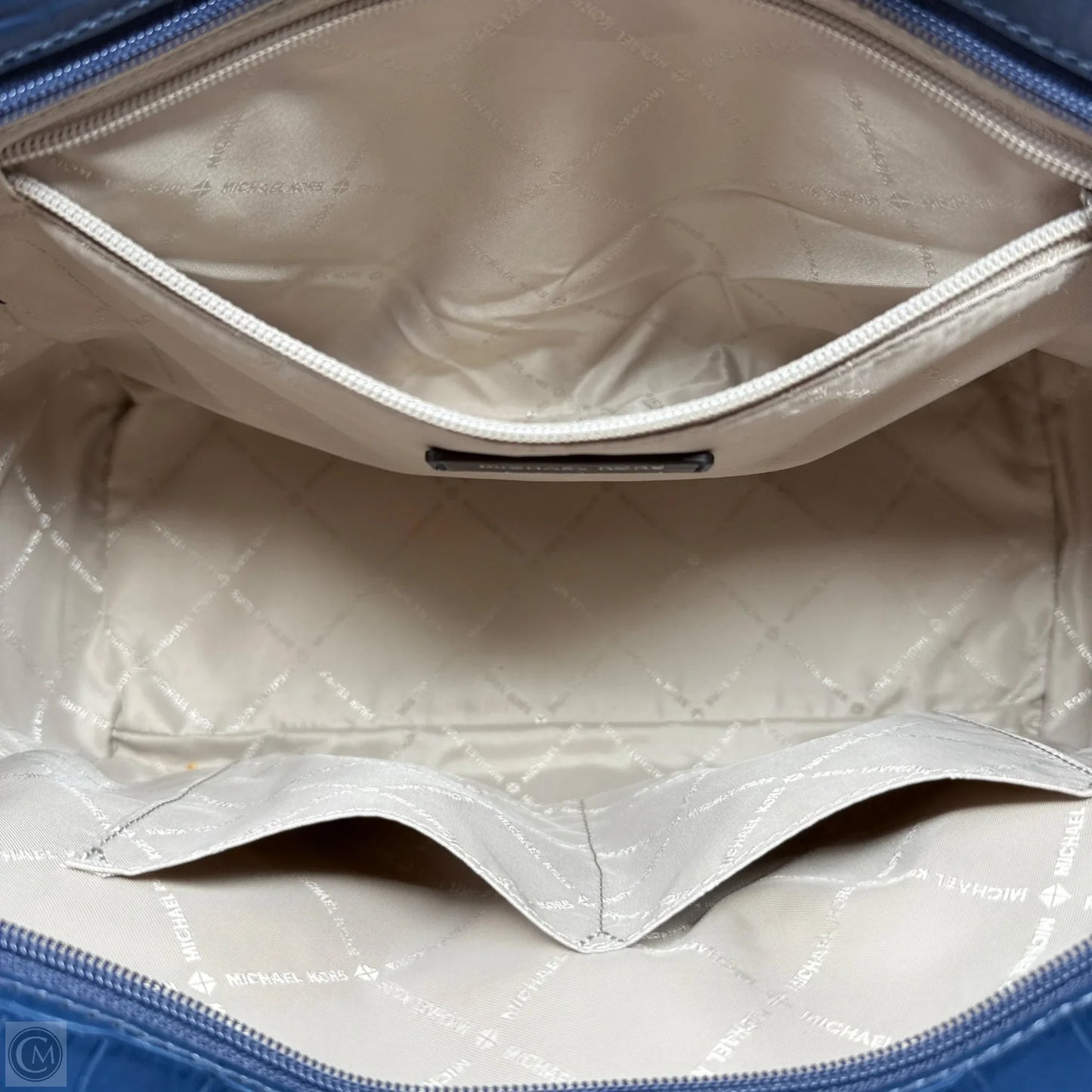 Selma Top Zip Satchel In Croc Embossed Leather By Michael By Michael Kors, Size: Medium