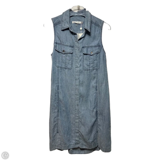 Dress Casual Midi By Trina Turk In Blue Denim, Size: S