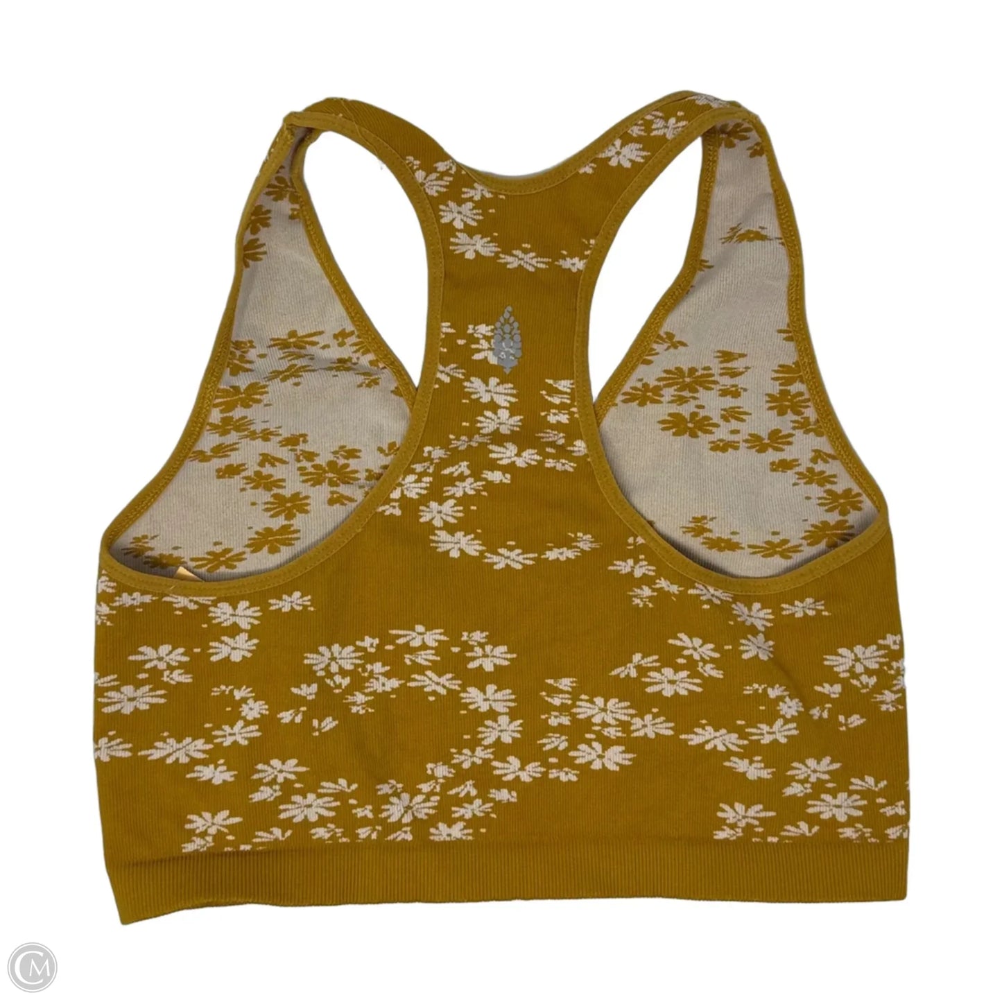Athletic Bra By Free People In Floral Print, Size: Xl