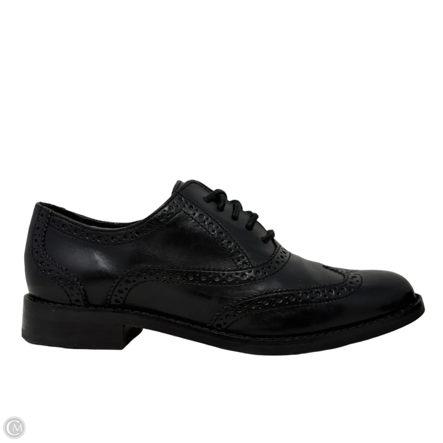 Grammercy Leather Cap Toe Oxford’s By Cole-haan In Black, Size: 5