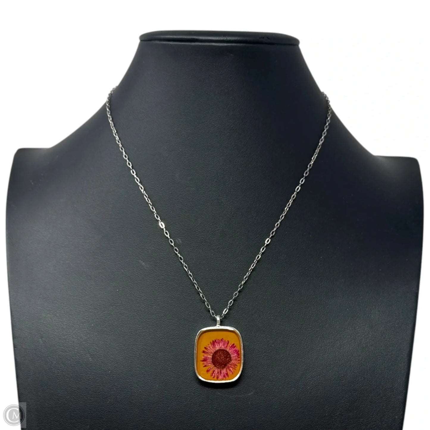 Pressed Flower Necklace By Shari Dixon