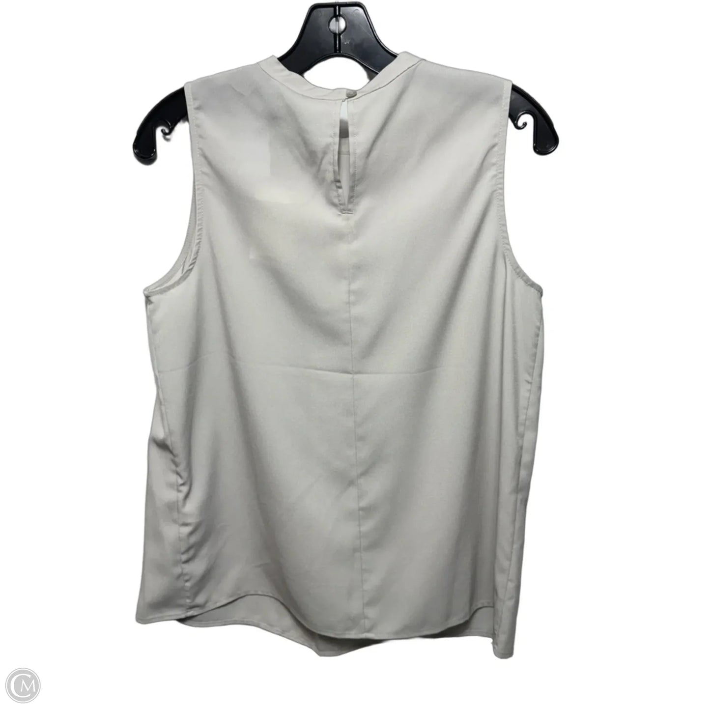 Top Sleeveless By Banana Republic In Grey, Size: S