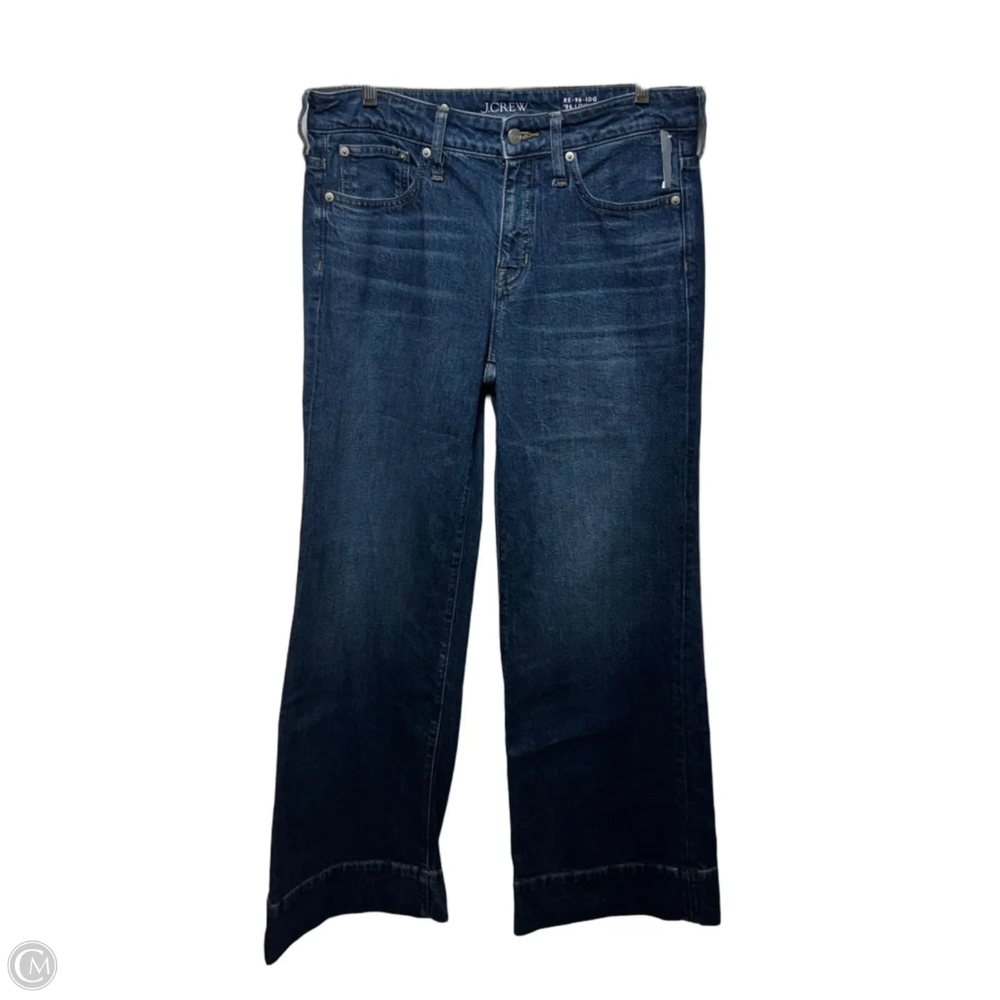 ‘96 Low Rise Denim Trousers By J. Crew In Blue Denim, Size: 6/28