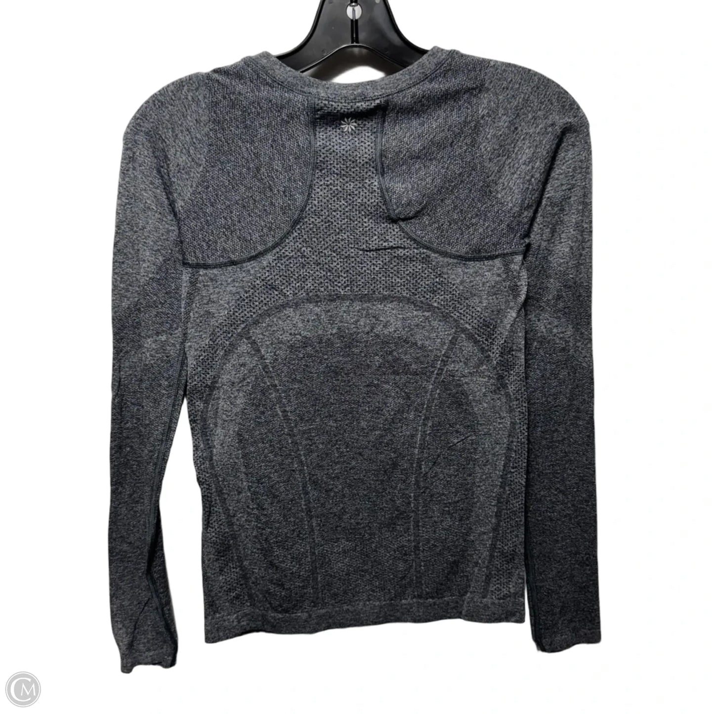 Athletic Top Long Sleeve Crewneck By Athleta In Grey, Size: Xs