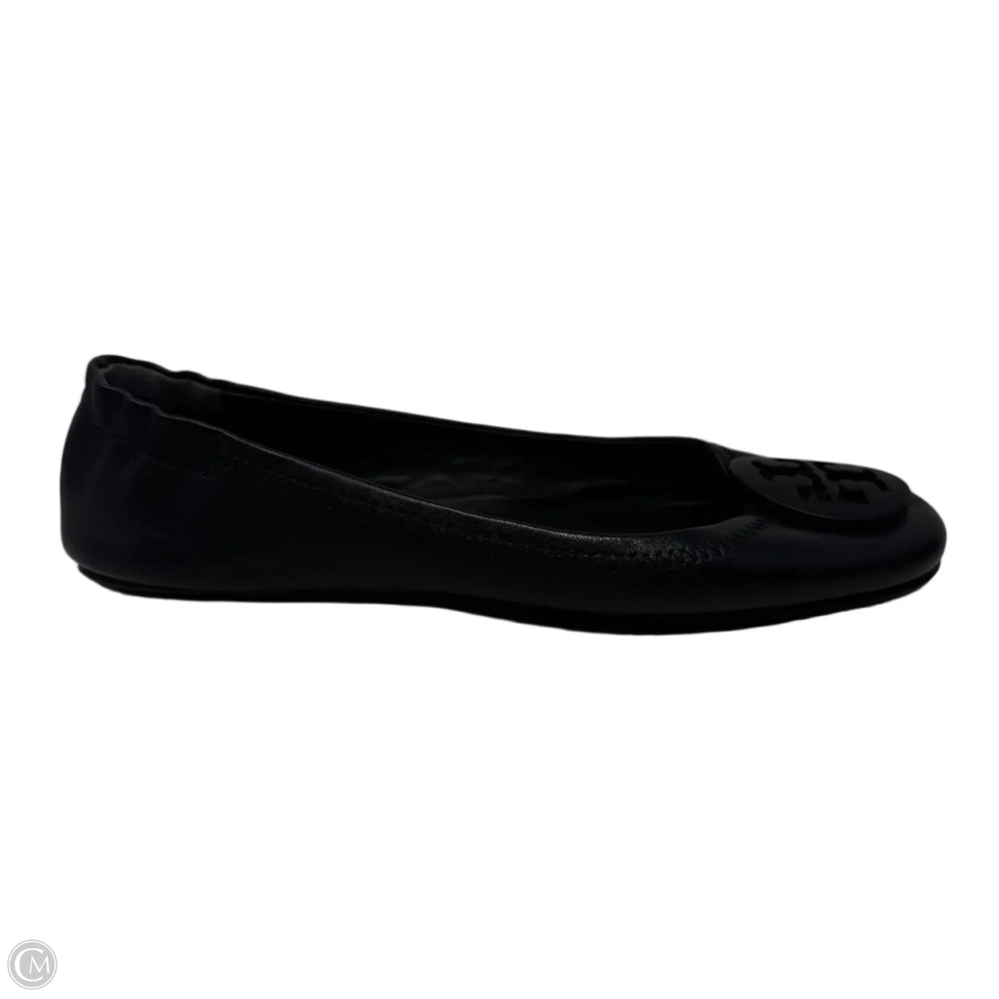 Minnie Travel Flat Shoes Designer By Tory Burch In Black, Size: 7