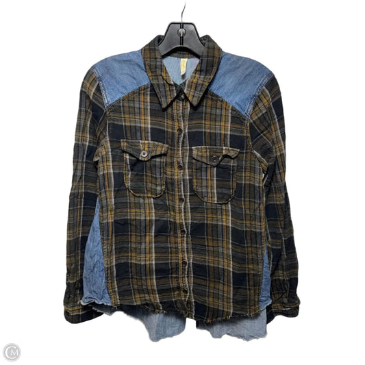 Top Long Sleeve By Free People In Multi-colored, Size: S