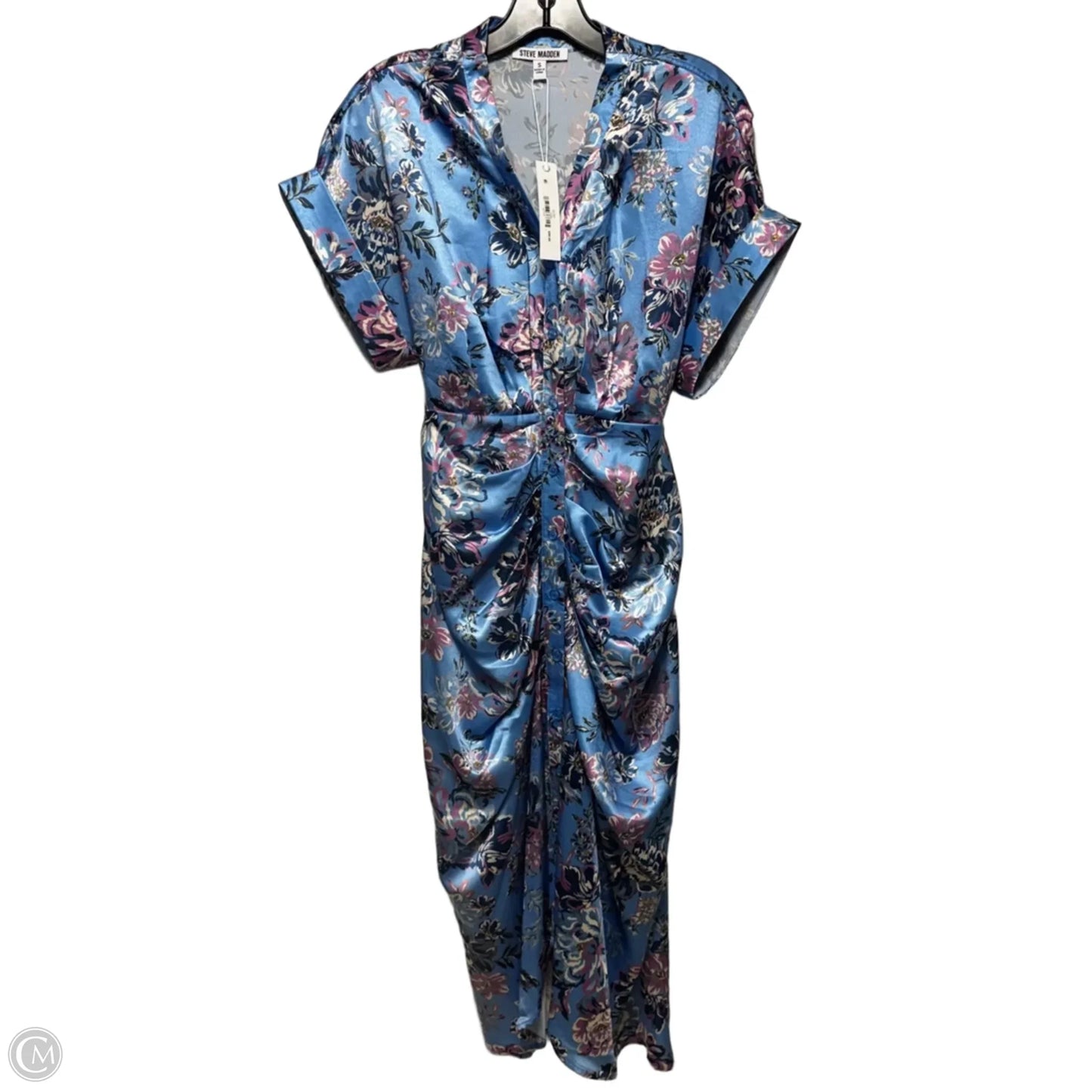 Tori Midi Dress By Steve Madden In Floral Print, Size: S