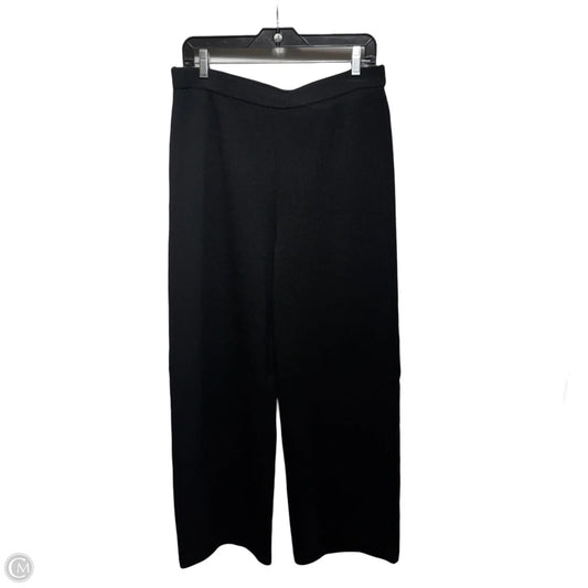 Pants Luxury Designer By St John Caviar Collection In Black, Size: 12