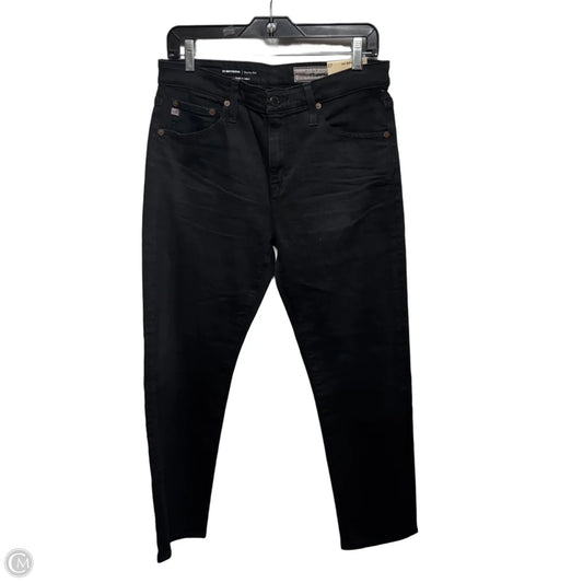 Ex-Boyfriend Slouchy Slim Jeans By Adriano Goldschmied In Black Denim, Size: 4/27