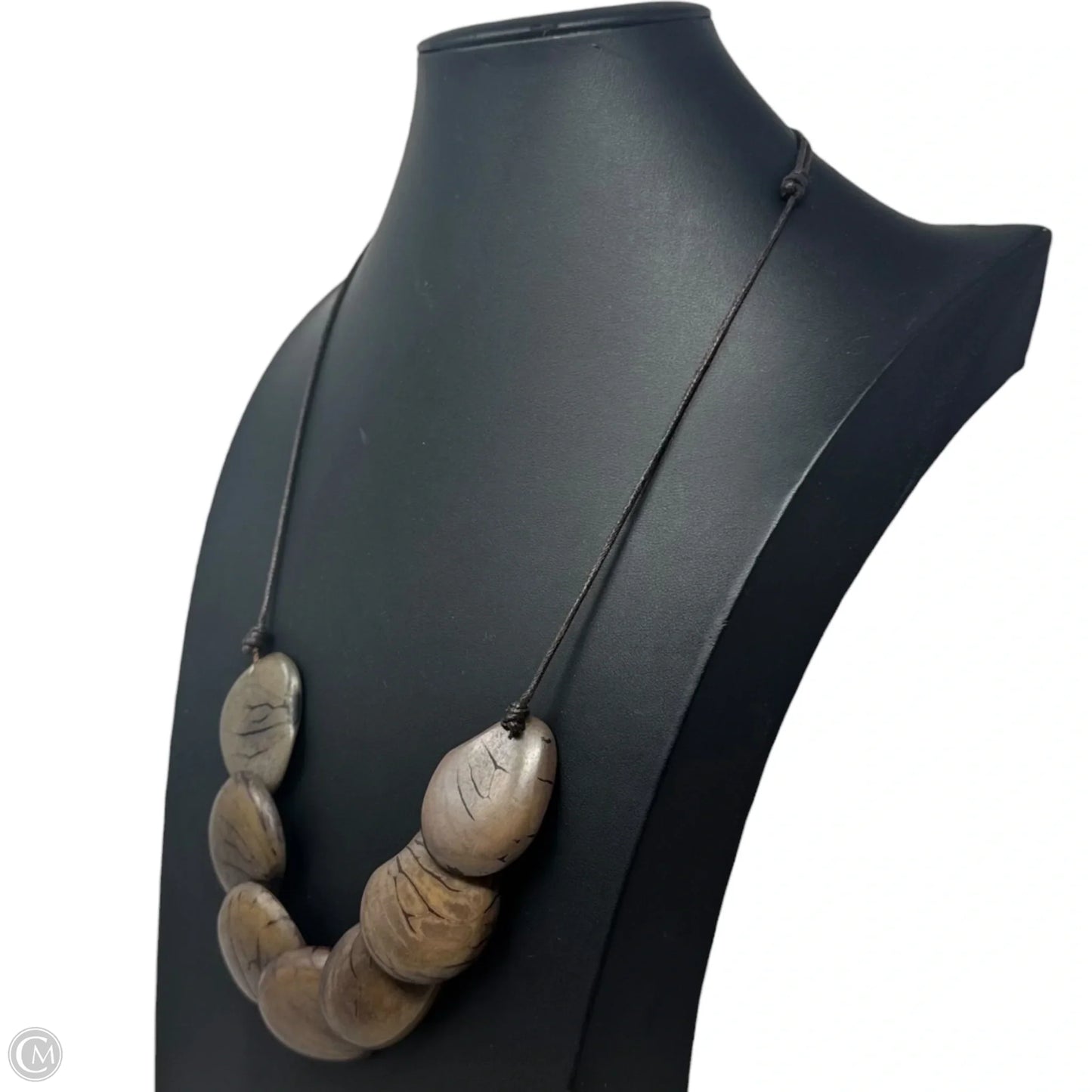 Tagua Nut Adjustable Necklace Statement By J. Jill